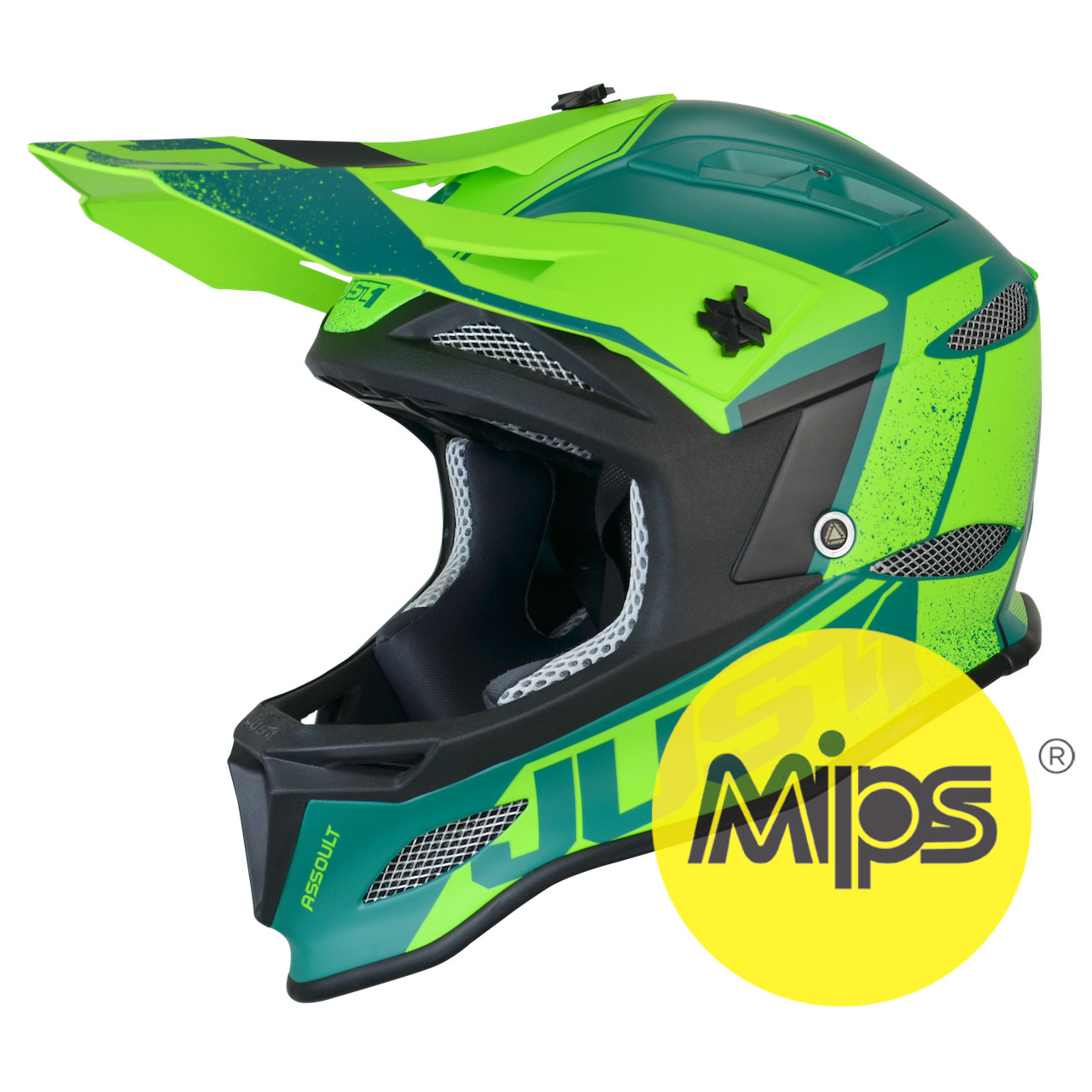 JUST-1 JDH ASSAULT Mips Downhill verde