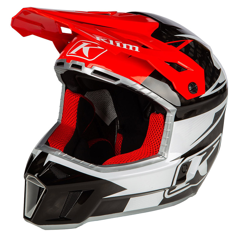 Casco Klim F3 Carbon Pro Striker redrock