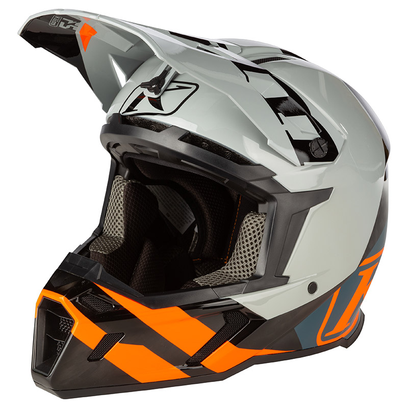 Klim F5 Koroyd Ascent Striking Petrol Helm