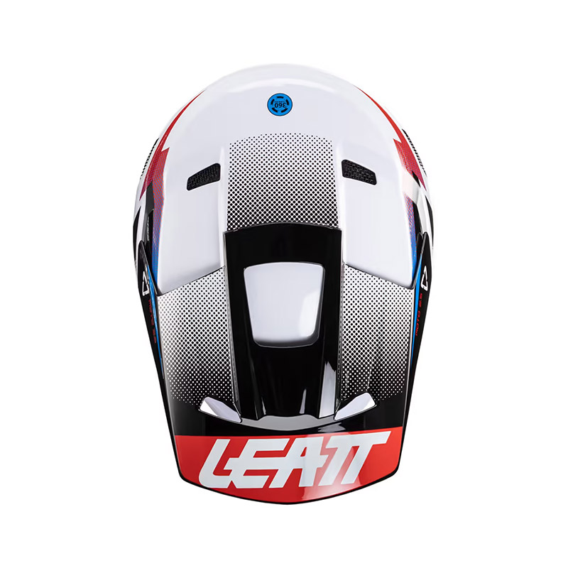 Leatt 2.5 2024 Helmet Black White LE102406048 Offroad Helmets MotoStorm