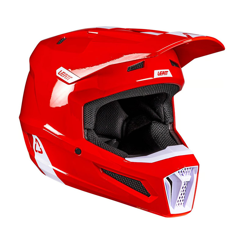 Casco Leatt Moto 2.5 V26 rosso