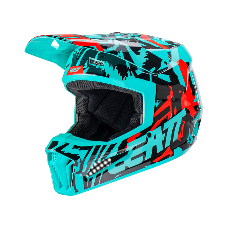 Casco Bimbo Leatt 3.5 2023 aqua