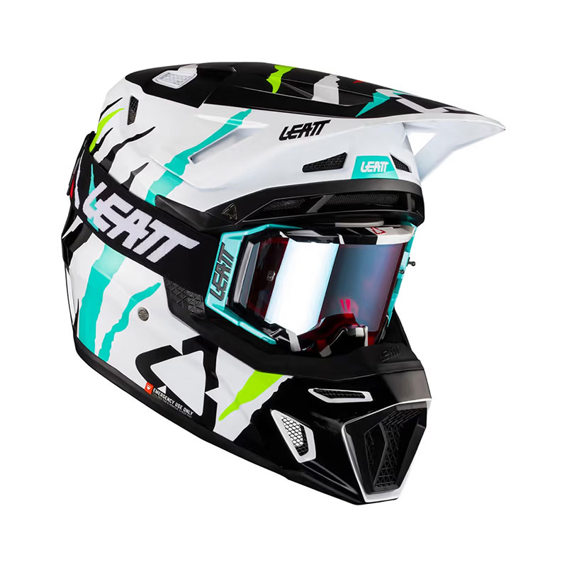 Casco Leatt 8.5 Composite 2023 bianco