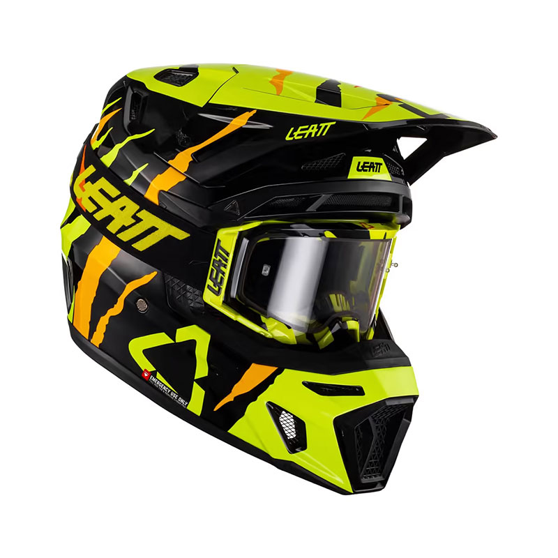 Casco Leatt 8.5 Composite 2023 giallo