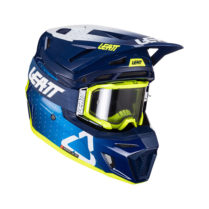 Casco Leatt 8.5 Composite 2024 blu