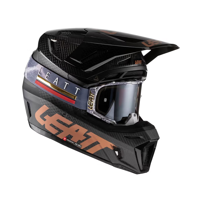 Leatt 9.5 Carbon V22 Helmet Black LE 