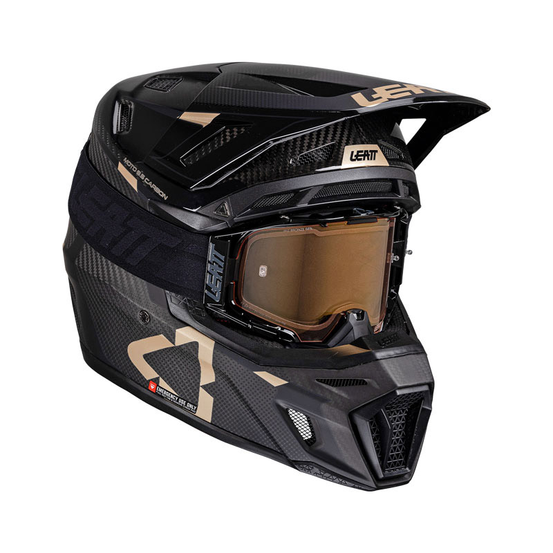 Leatt 9.5 Carbon V.25 Helm schwarz