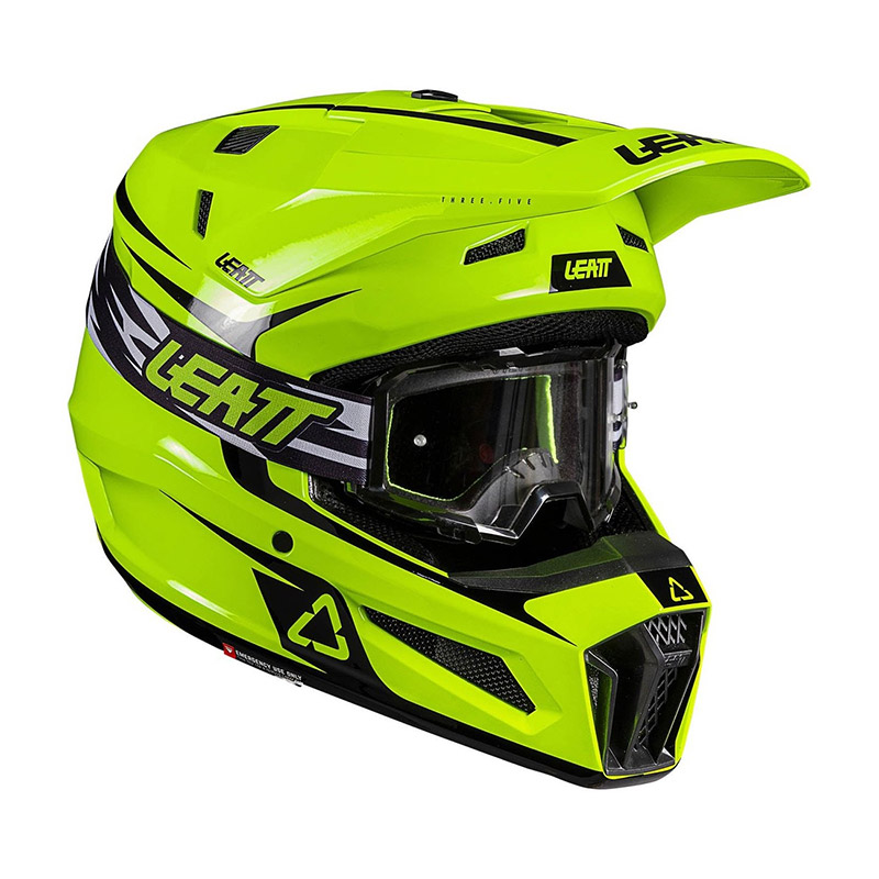 Casque Leatt Kit Moto 3.5 JR V26 jaune