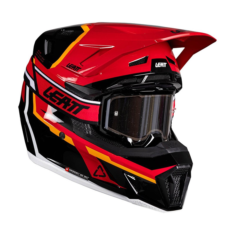 Leatt Moto 7.5 V26 Helm-Kit rot