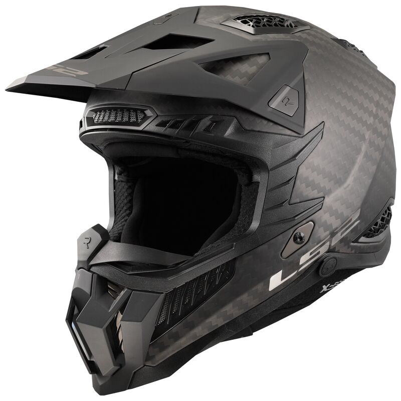 Casco LS2 MX703 X-Force Carbon Solid opaco