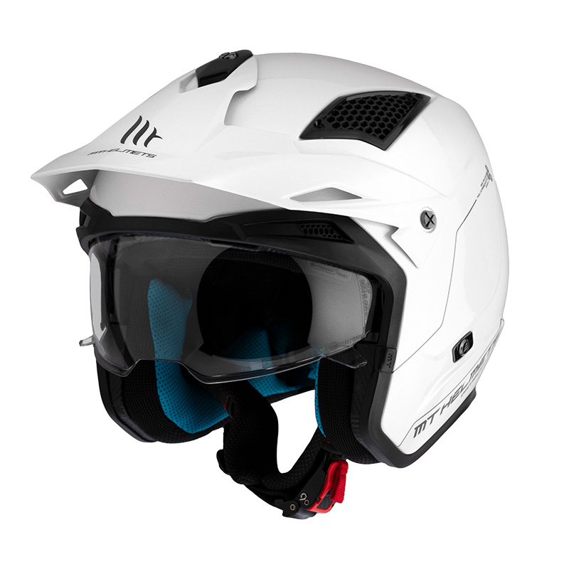 Casco Mt Helmets District SV S Solid A0 bianco