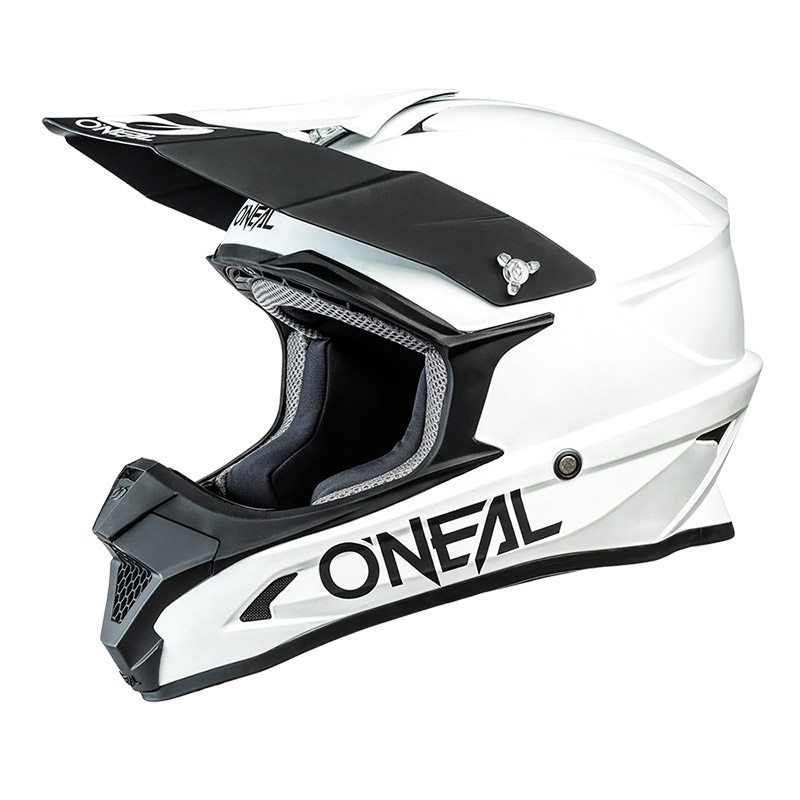 Casco O Neal 1 SRS Solid bianco