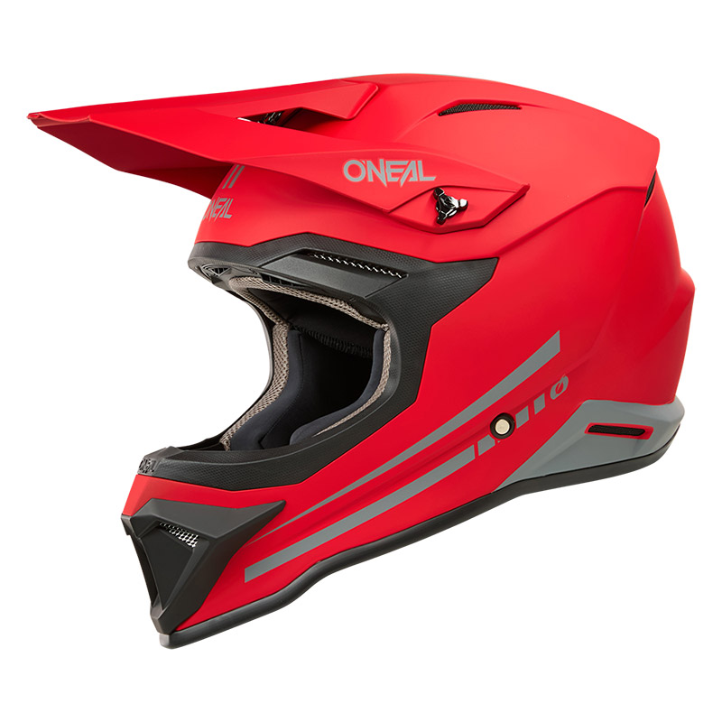 Casco rojo mate outlet
