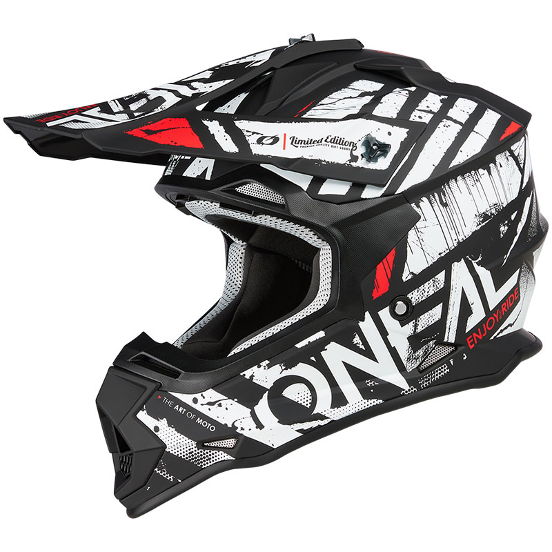 Casco Oneal 3SRS Solid blanco