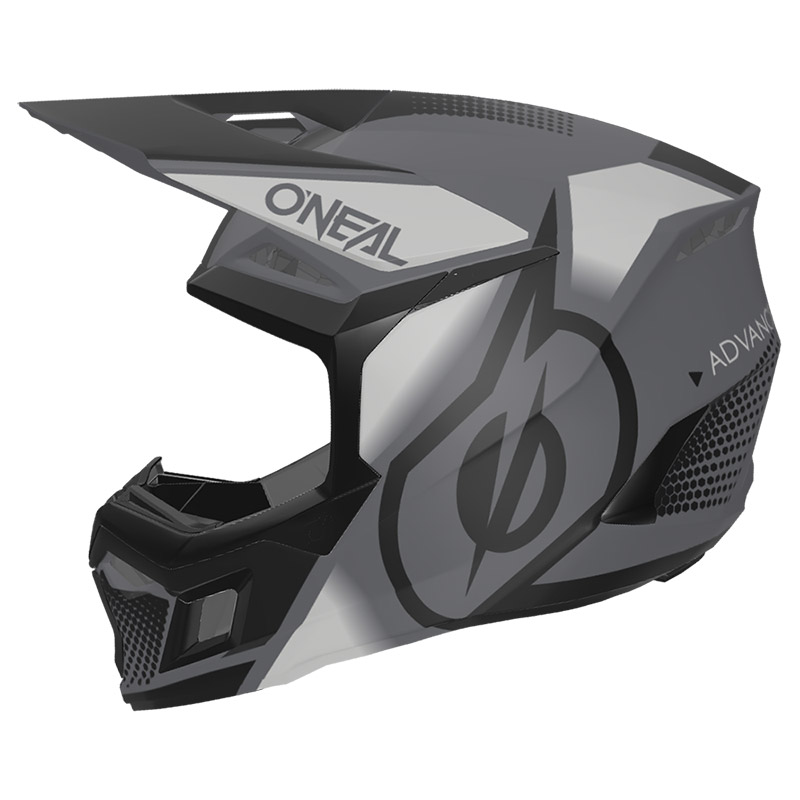 Casco O Neal 3 Srs 2206 Vision grigio