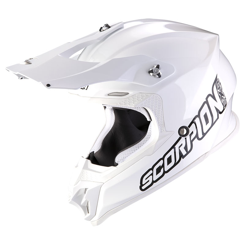 Casco Scorpion VX-16 Evo Air Solid bianco