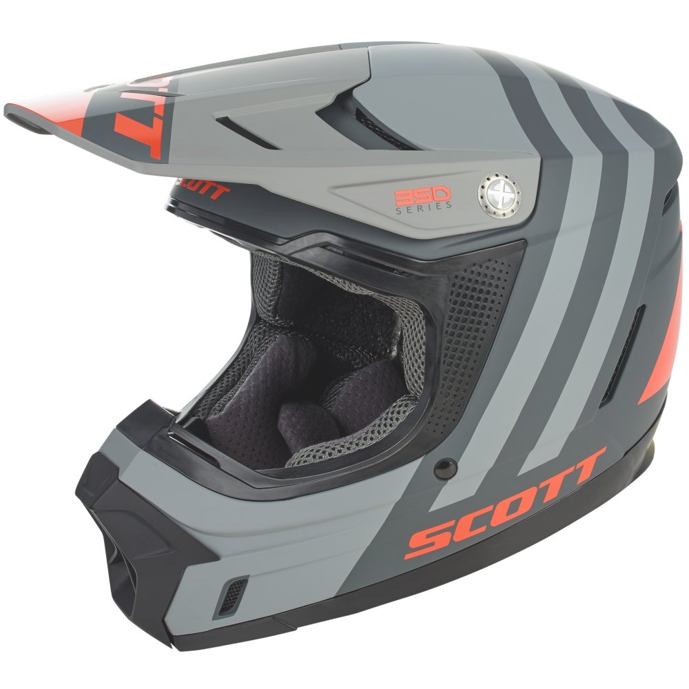 Casco SCOTT 350 EVO Junior nero arancio