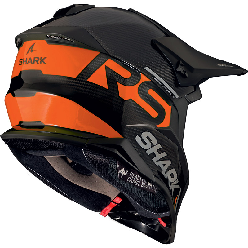 Casco Shark Varial Rs Carbon Flair Arancio | MotoStorm