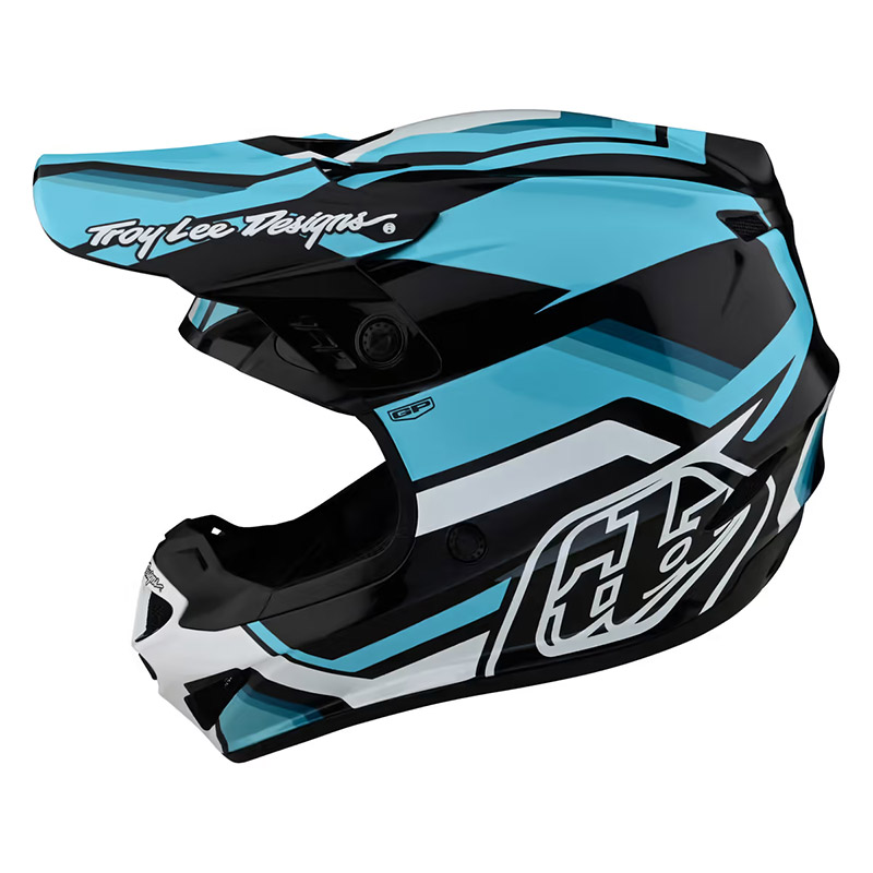 Casco Troy Lee Designs Gp Apex azzurro