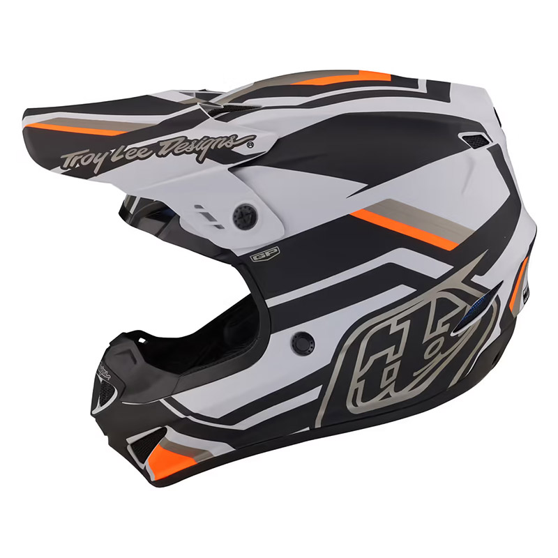 Casco Troy Lee Designs Gp Apex grigio