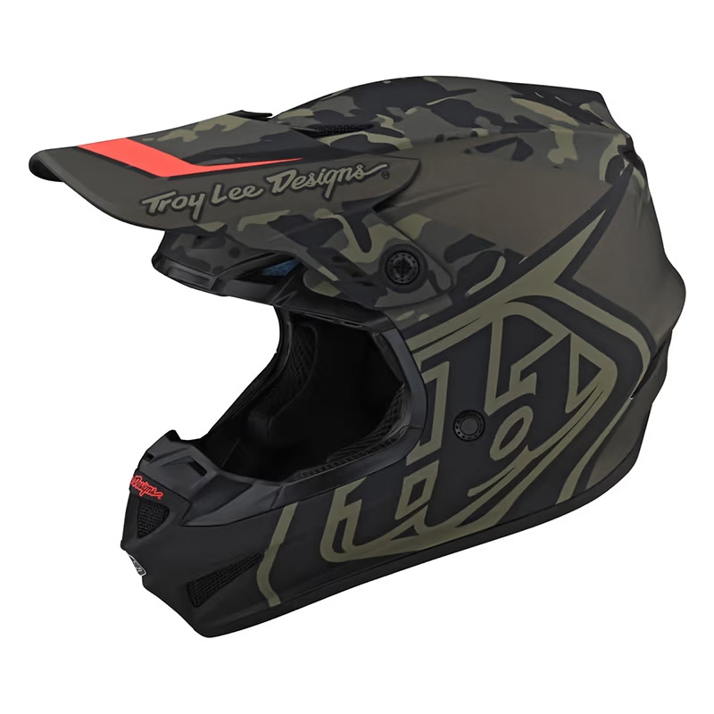 Casco Troy Lee Designs Gp Overload camo verde