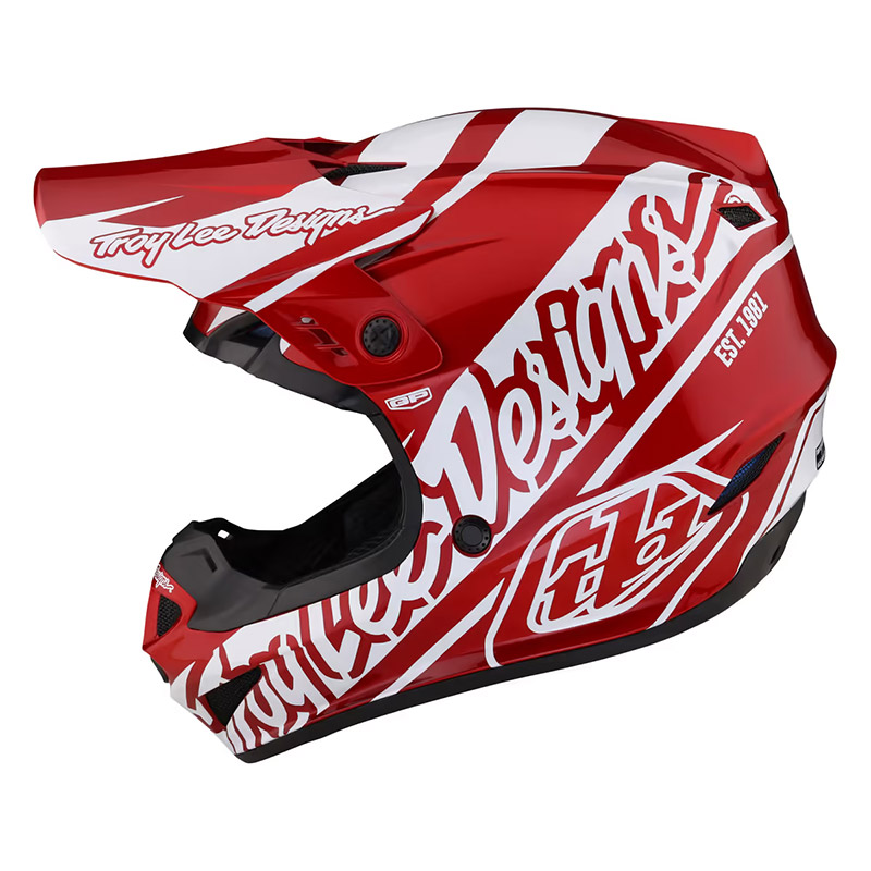 Casco Troy Lee Designs Gp Slice rosso