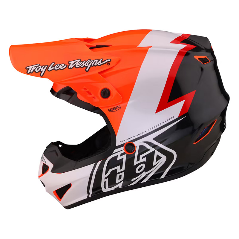 Casco Troy Lee Designs Gp Volt arancio