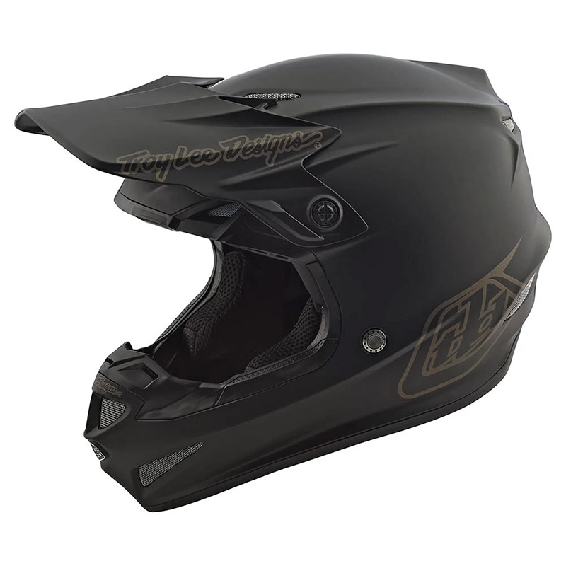 Casco Bimbo Troy Lee Designs Gp Mono nero opaco