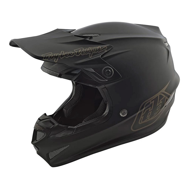 Casco Troy Lee Designs SE4 Polyacrylite Mono nero