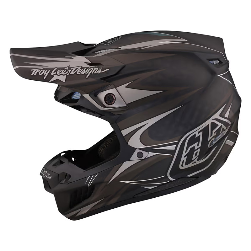 Casco Troy Lee Designs SE5 Carbon Inferno nero