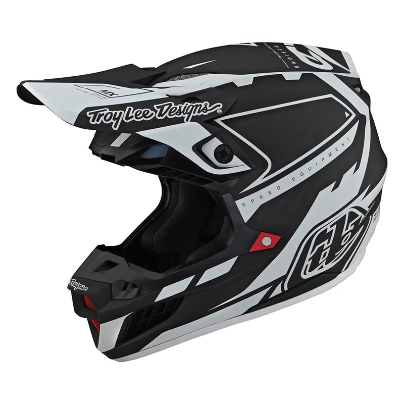 Casco Troy Lee Designs Se5 Carbon Mxse Nero | MotoStorm
