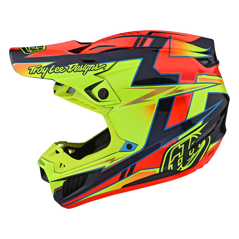 Troy Lee Designs Se5 Composite Graph Helmet Yellow TLD-18396703 Offroad  Helmets | MotoStorm