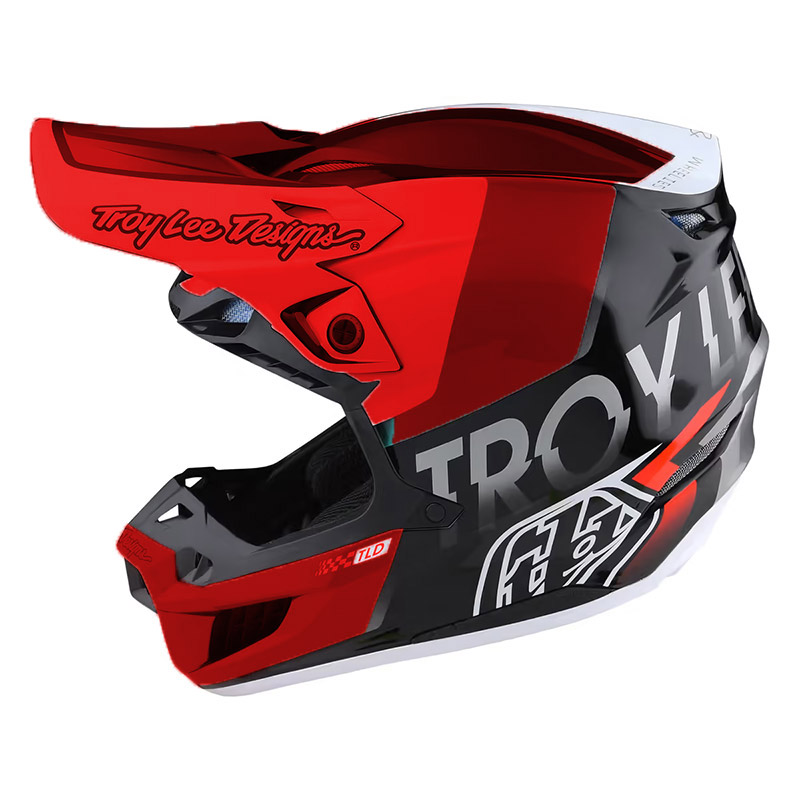 Troy Lee Designs SE5 Composite Qualifier rosso