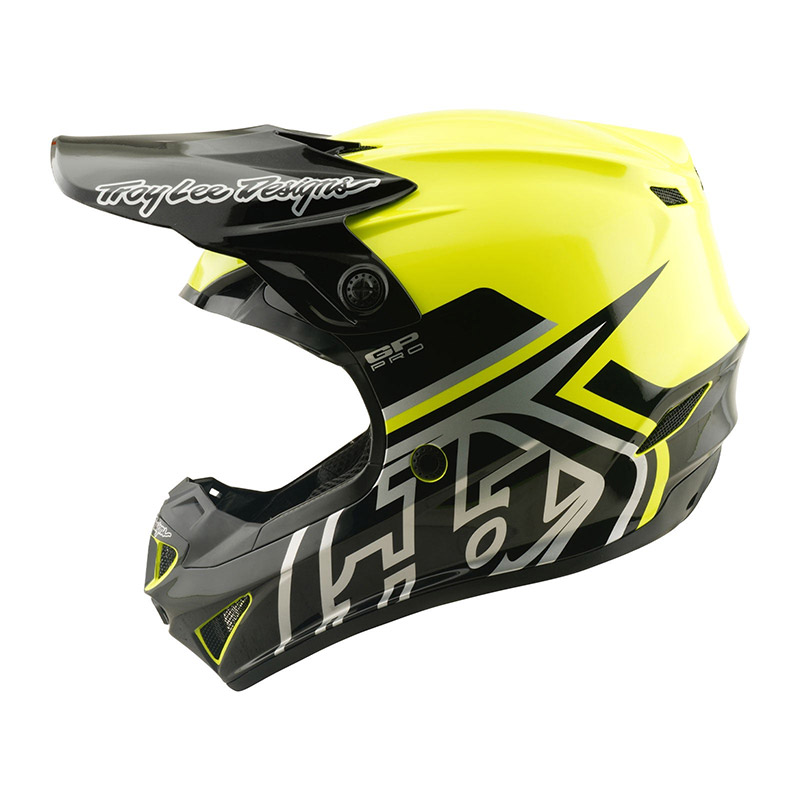 Casco Troy Lee Designs Youth GP Pro Mono amarillo