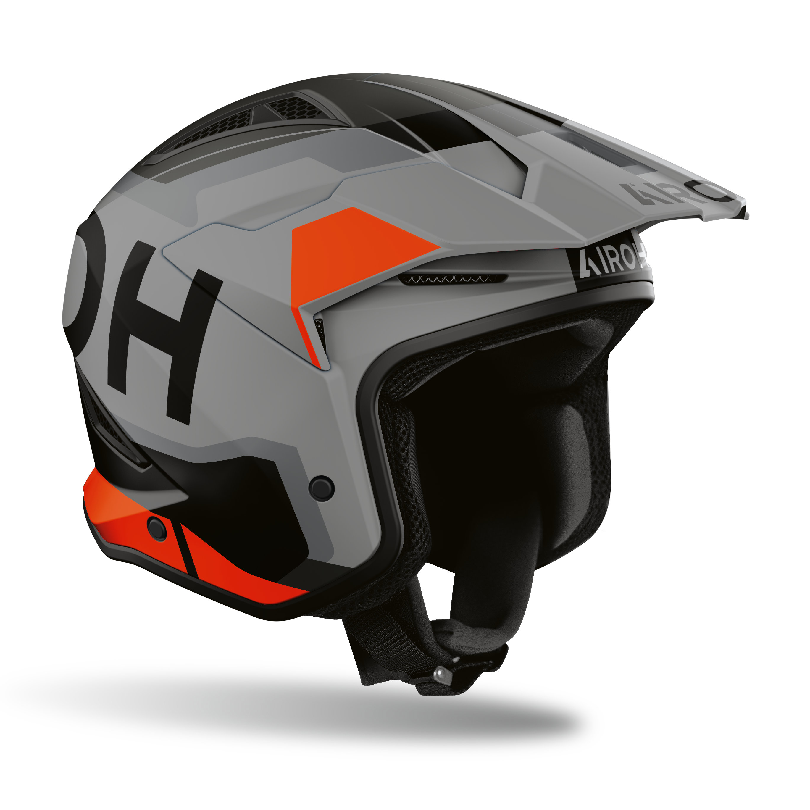 Airoh Trr 2 Jupiter Helmet Orange Matt