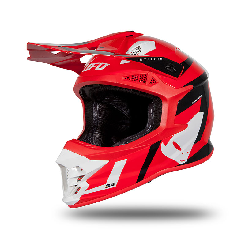 Casco Ufo Intrepid rosso