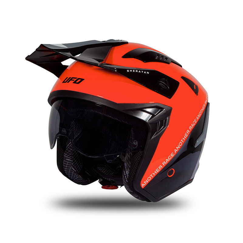 Casco Ufo Sheratan 2206 nero arancio