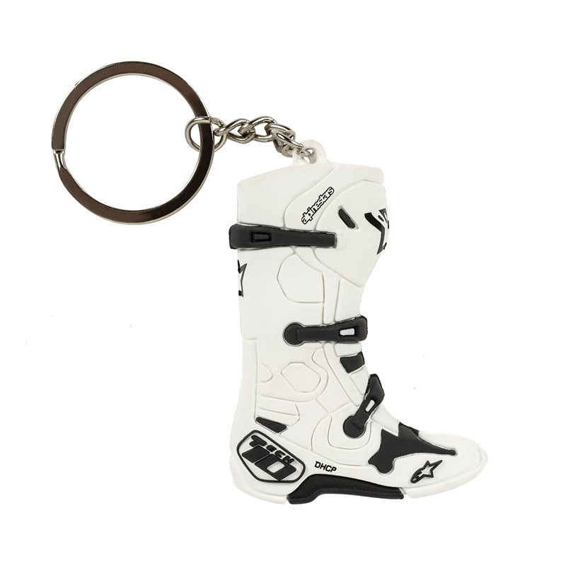 Portachiavi Alpinestars Tech 10 bianco