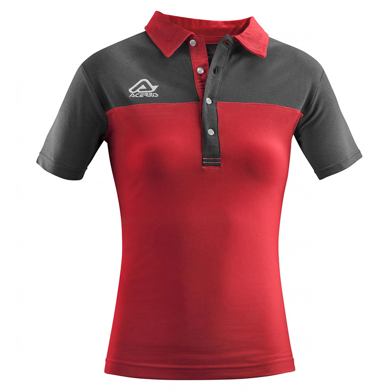 Acerbis Polo Belatrix Donna rosso