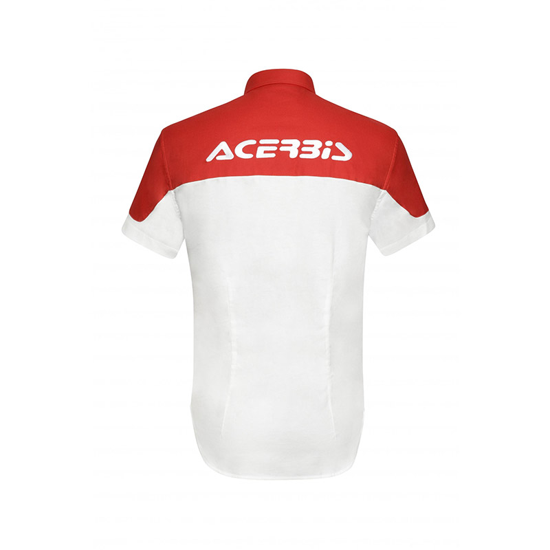 Acerbis Shirt Team White Red AC-0023584-239 Casual | MotoStorm