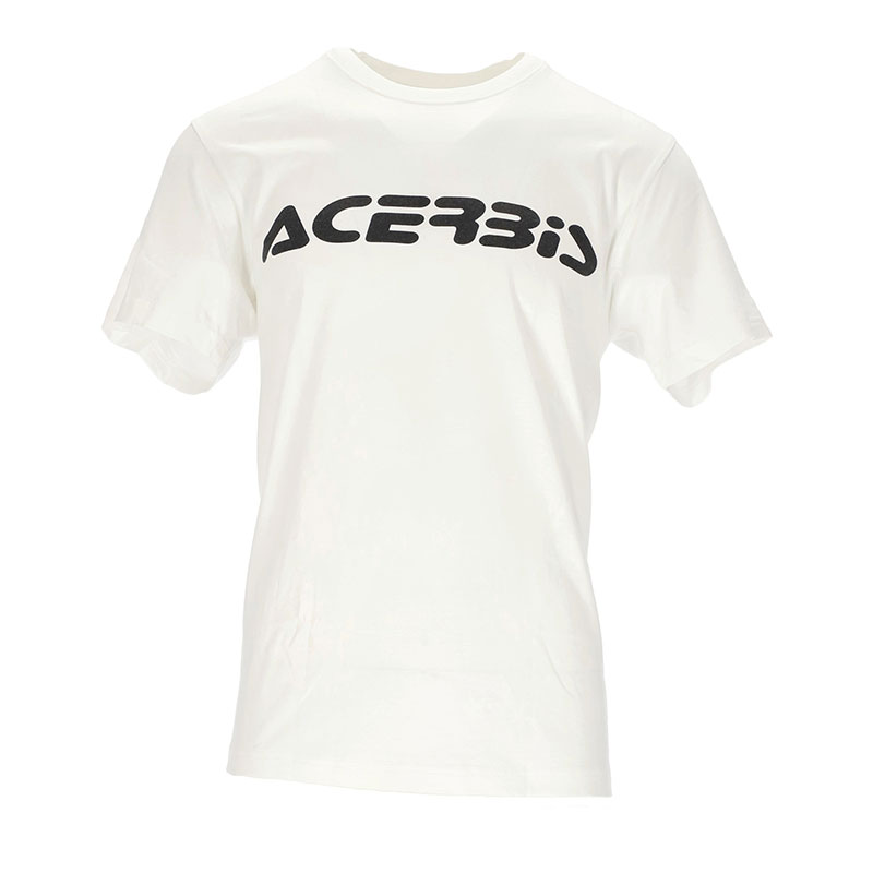T-shirt Acerbis T-Logo blanc