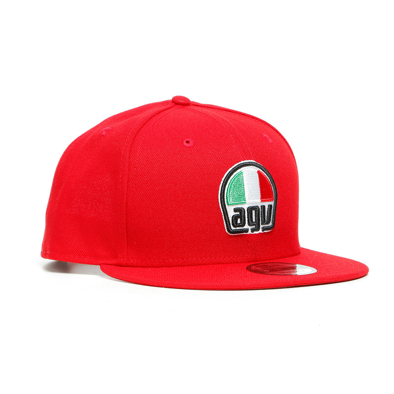 AGV 9Fifty Snapback Cap rosso