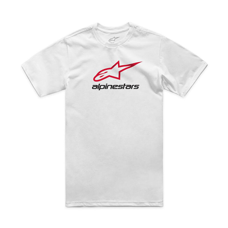 T Shirt Alpinestars Ageless 2.0 CSF bianco rosso