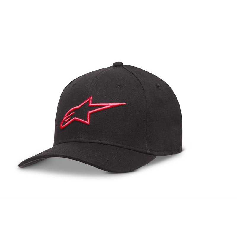 Cappellino Alpinestars Ageless Curve nero rosso
