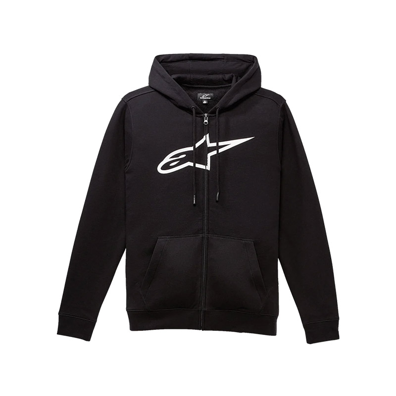 Felpa Alpinestars Ageless Zip V3 nero bianco