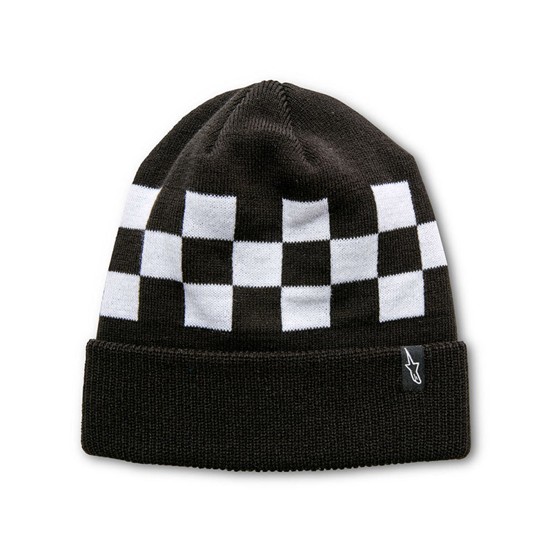 Alpinestars Checked Beanie nero bianco