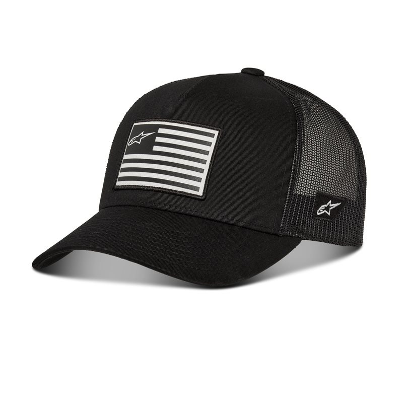 Alpinestars Flag Snapback Hat Black 
