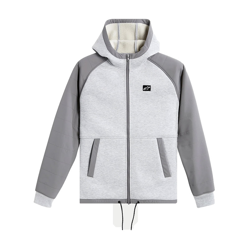 Felpa Alpinestars Fusion Hoodie grigio heather