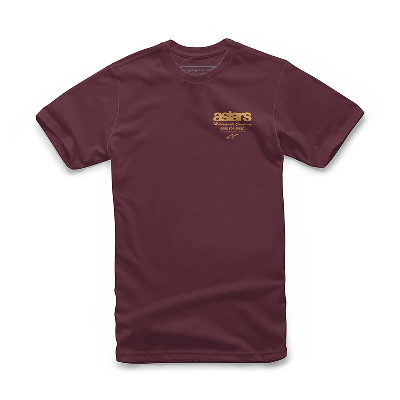 Alpinestars Sign Up T-Shirt maroon