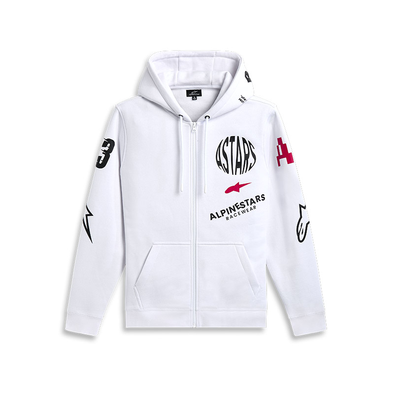Felpa Alpinestars Variegate bianco